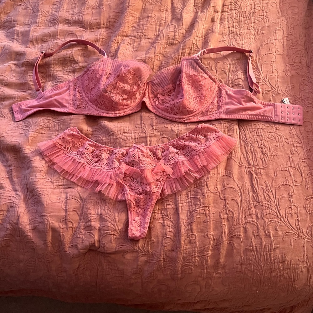 Victoria’s Secret Pink Bra & Panty Set